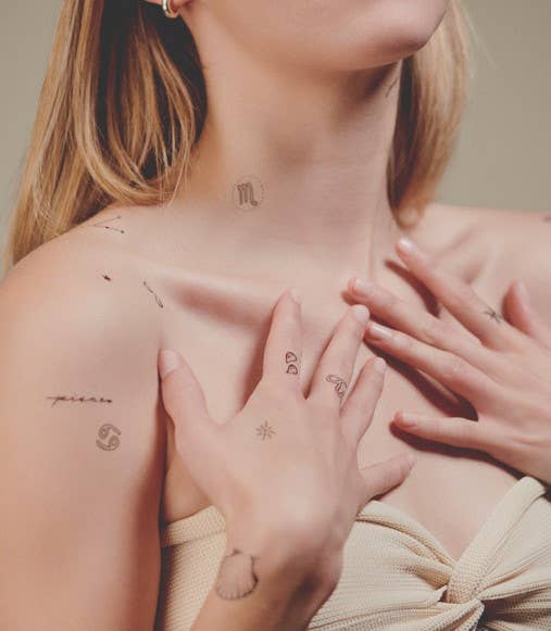 Zodiac Collection: Water Signs Temporary Tattoo Pack INKED by Dani