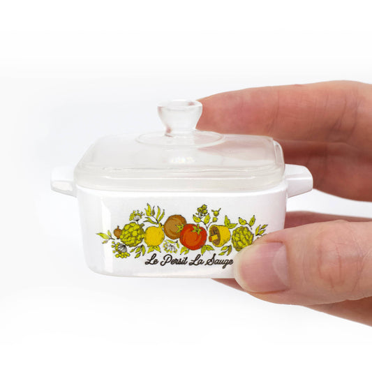 Spice of Life Trinket Box – Corning Ware–Inspired Mini Dish
