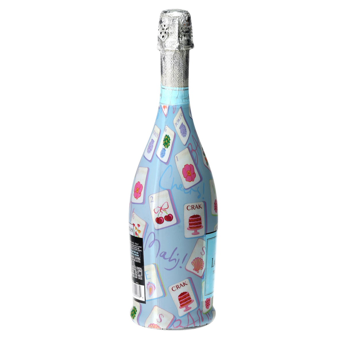 Beau Bottles Pastel Blue Mahjong - Prosecco Collection