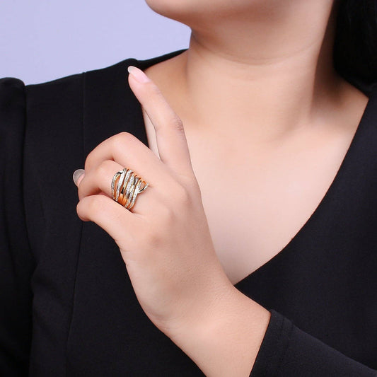 Gold Statement Ring