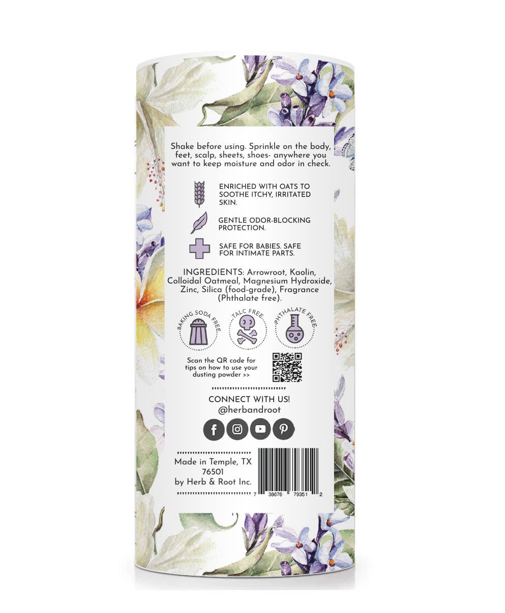 Lavender Dusting Powder Herb & Root