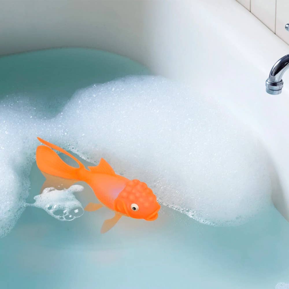 Koi Toy - Light-Up Goldfish - Bath & Pool Toy Fred & Friends