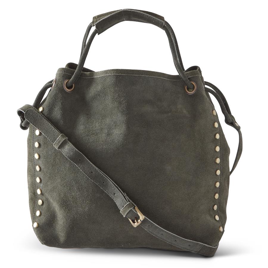 Leather Bucket Handbag K&K Interiors