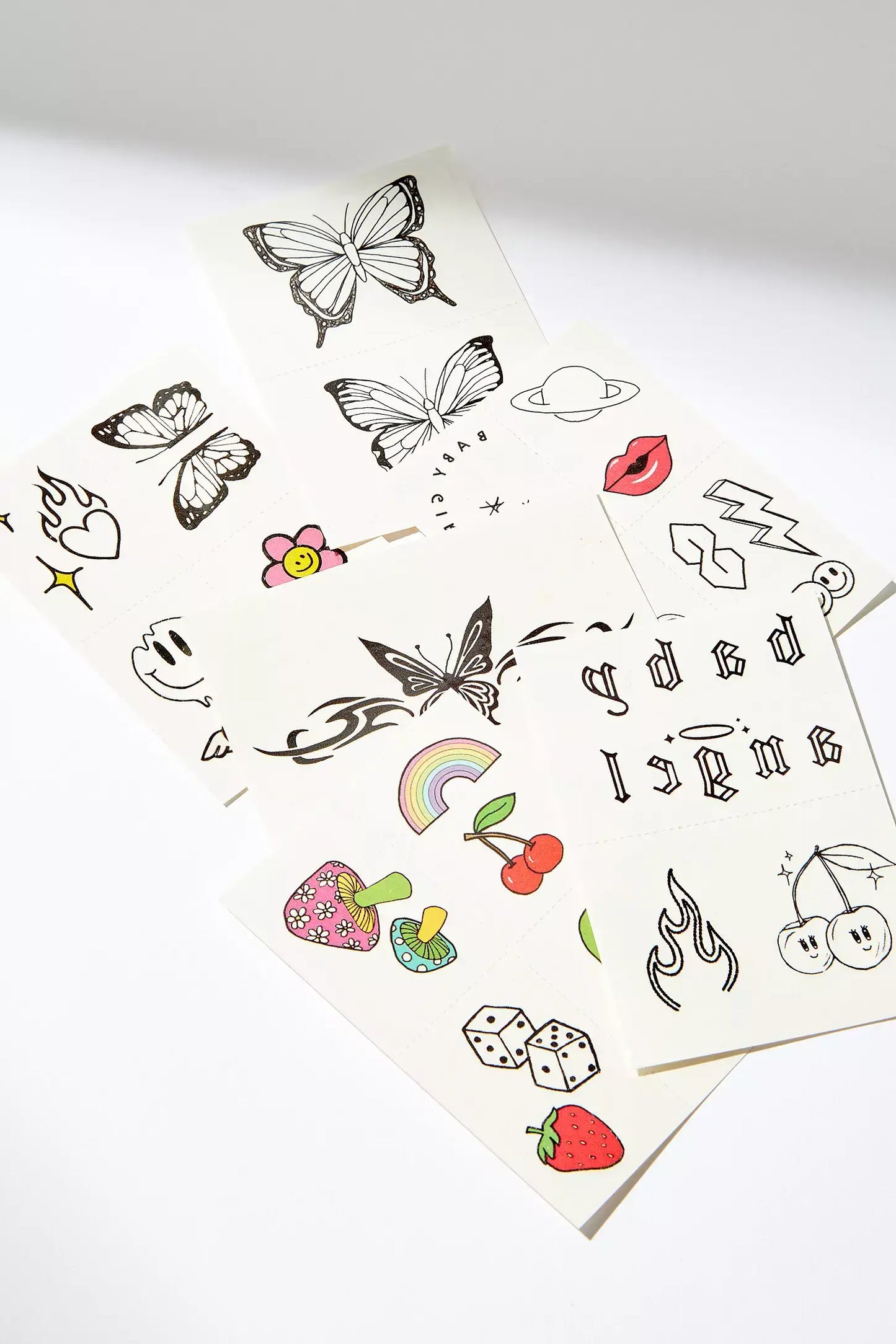 Y2K Nostalgia Temporary Tattoo Pack INKED by Dani