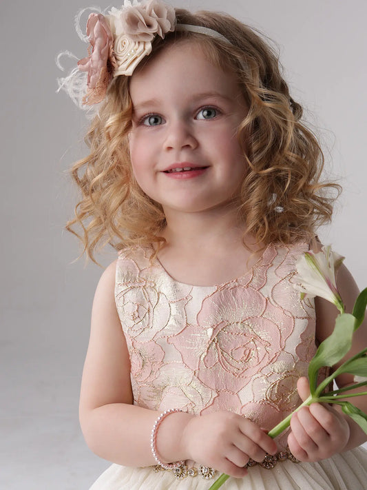 Jami - Sterling Silver Pink Pearl Baby Girl & Children's Bracelet Cherished Moments