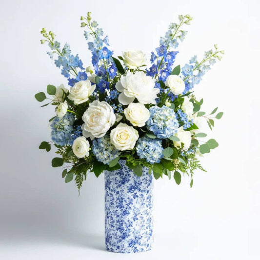 EVERVASE Wrap- Blue Florals