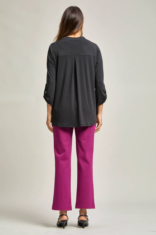 Travel Friendly 3/4 Sleeve Lizzy Blouse