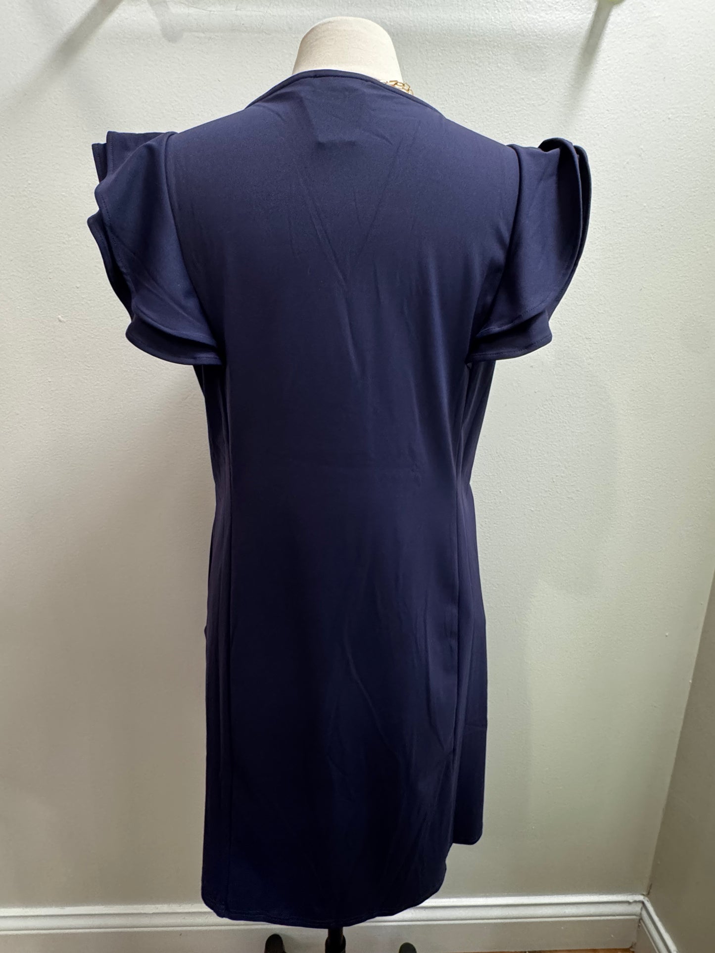 Shania Ruffle Cap Sleeve Dress