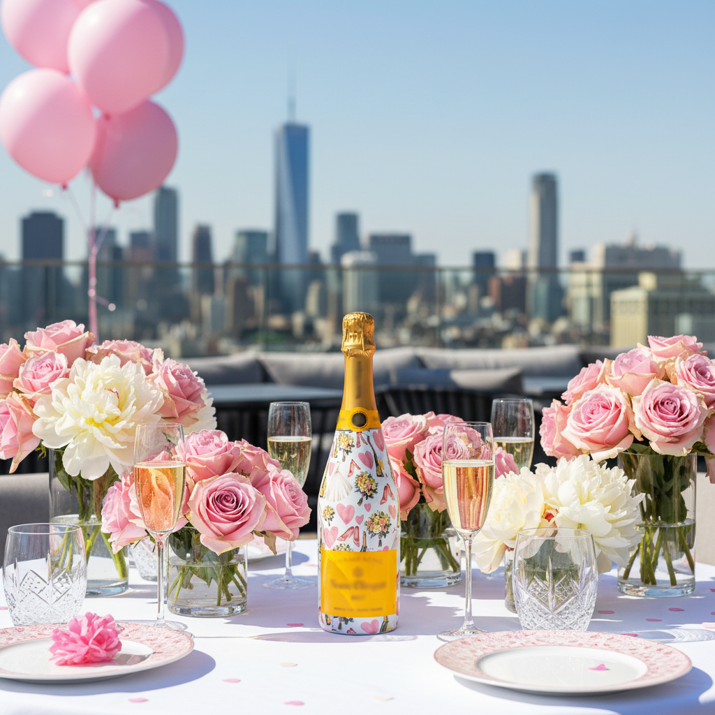 Beau Bottles Wedding Romance - Champagne Collection
