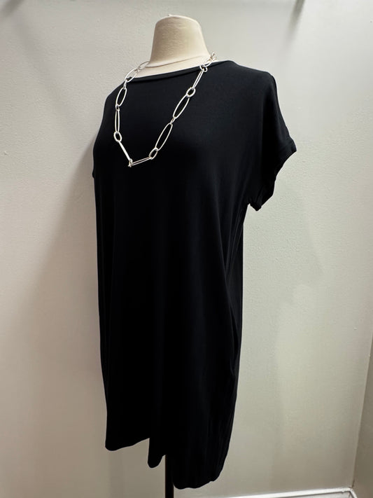 Fine Modal Round neck Drop Shoulder Dress