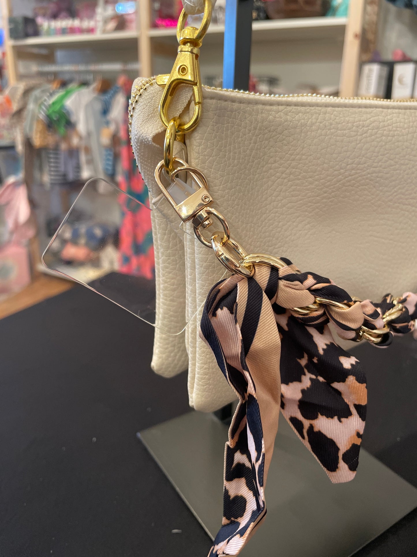 Scarf & Chain Phone Strap and Bag Chain