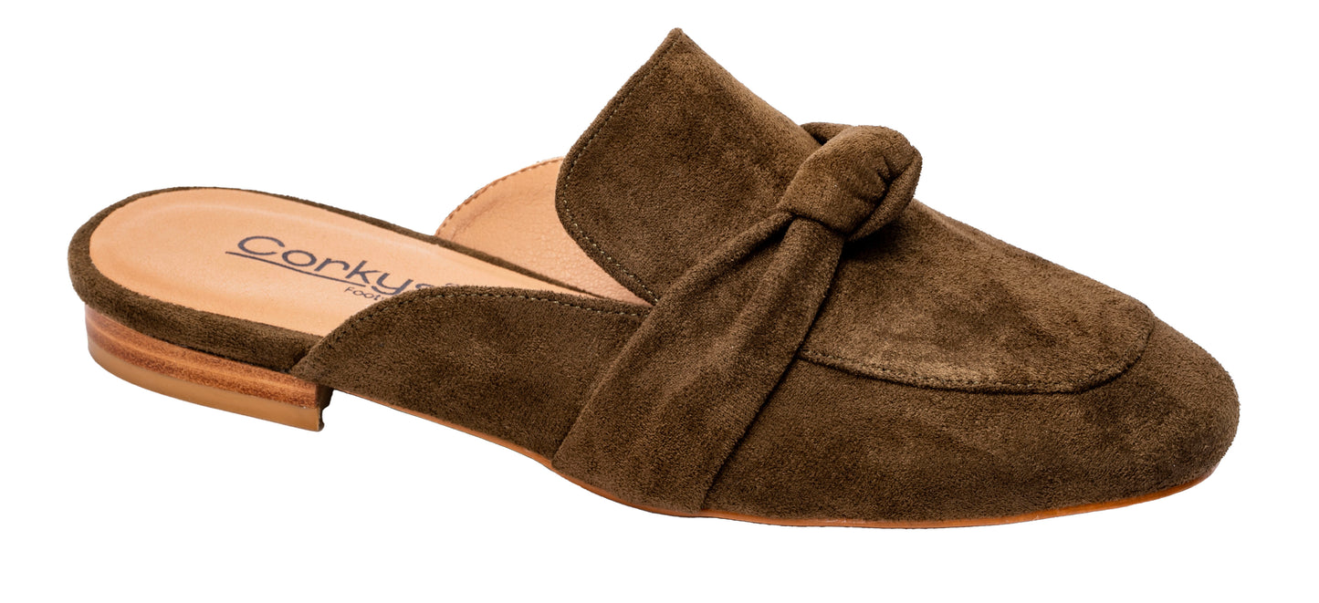 Clingy Faux Suede Sandal Corkys