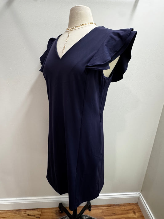 Shania Ruffle Cap Sleeve Dress