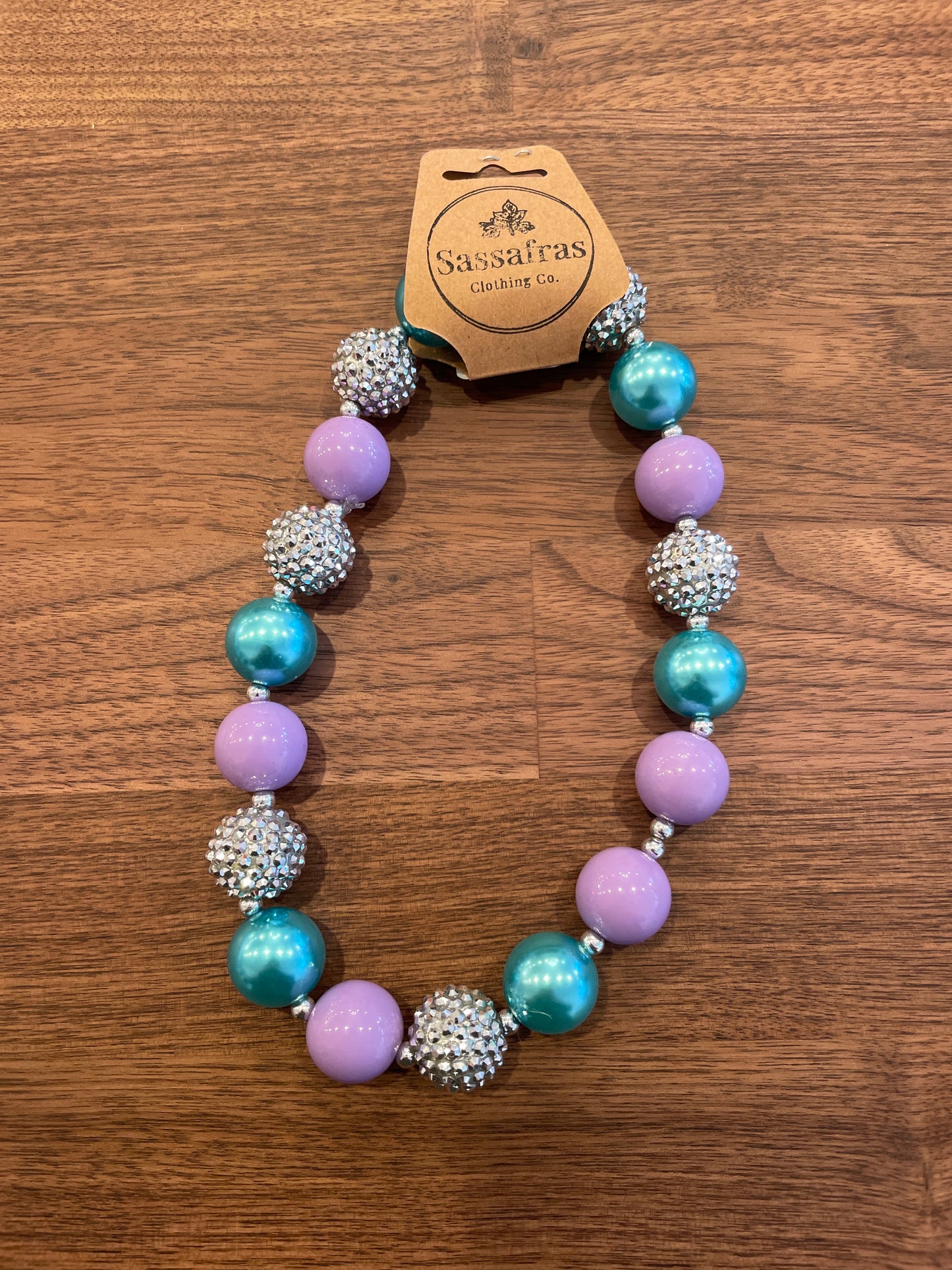 Kids Mermaid Bubblegum Bead Necklace The Twinkled Twig