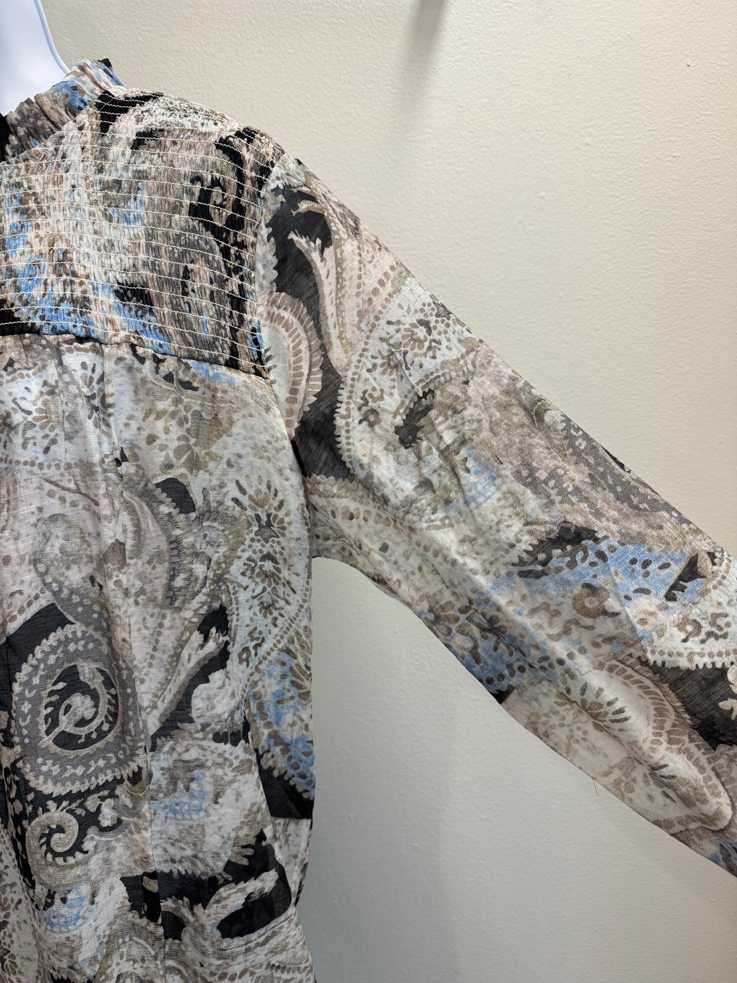 Long Sleeve Blouse with Frills Charlie B