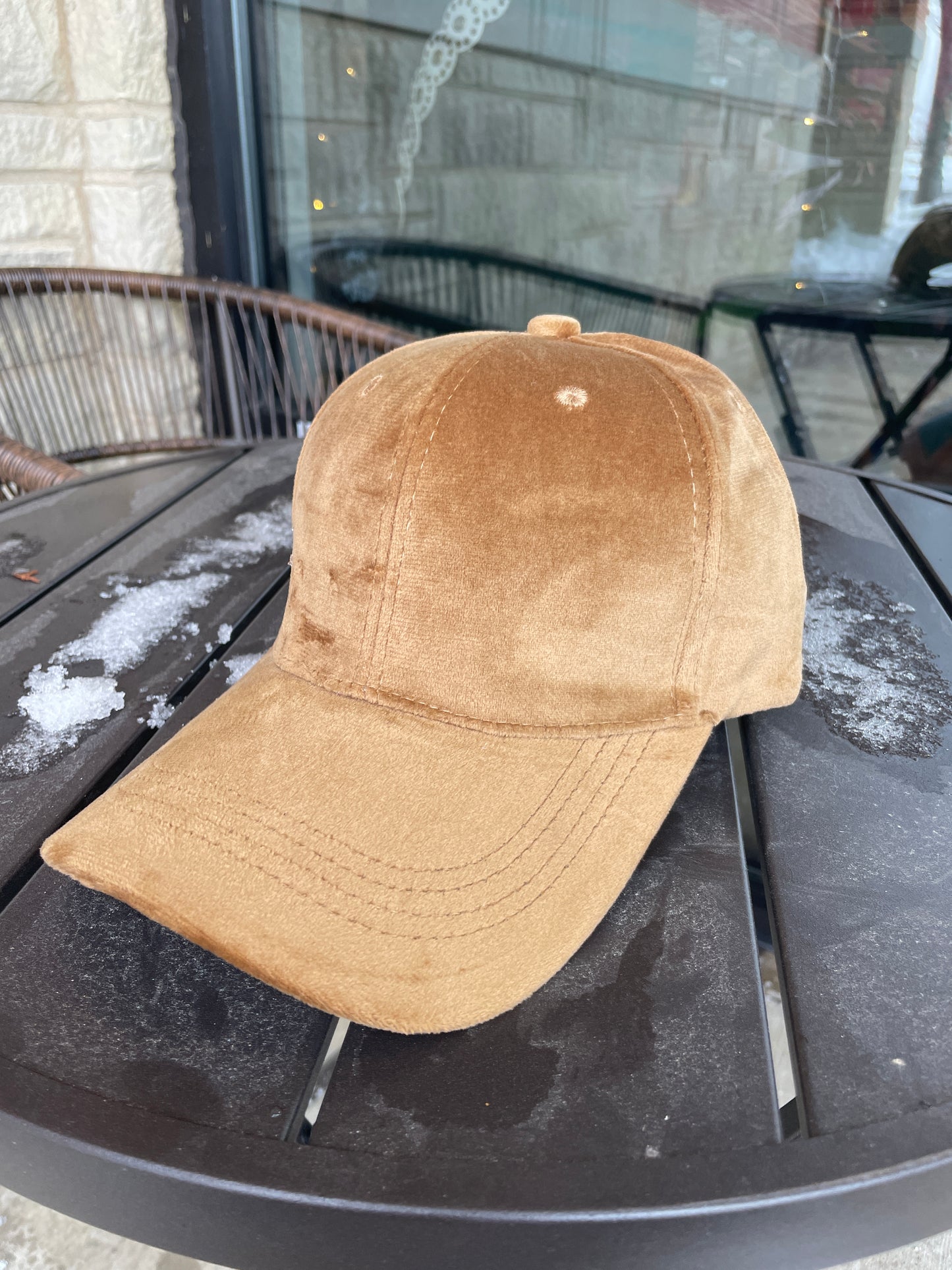 Suede Baseball Hat Joia Accessories