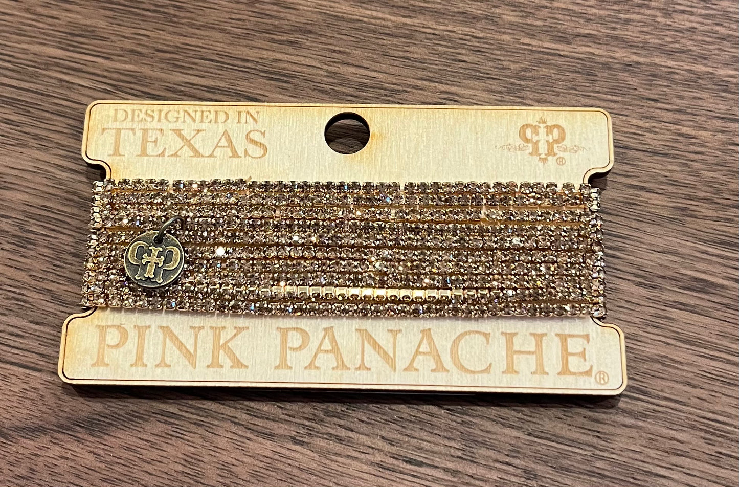 Pink Panache Gold Shimmer Bracelet Set Pink Panache