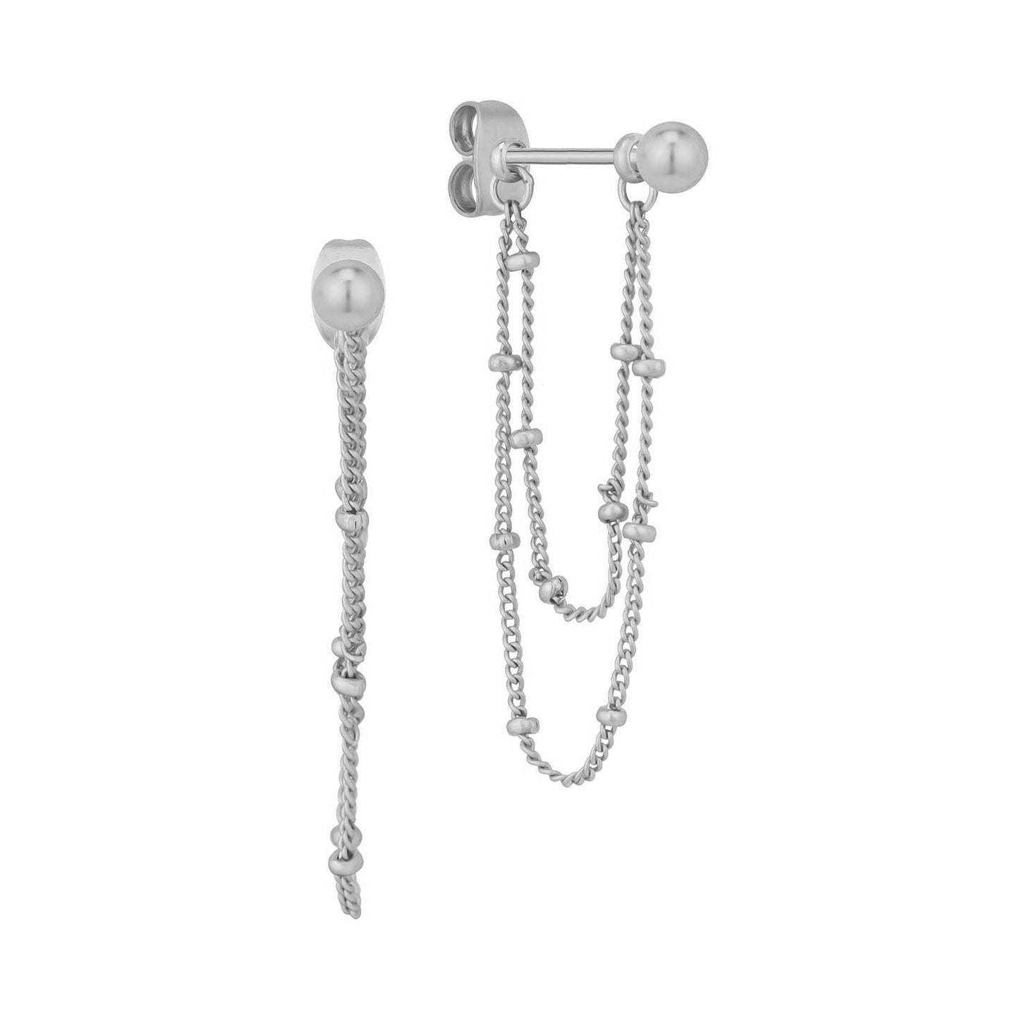 Ray Convertible Chain Earrings My Girl in LA