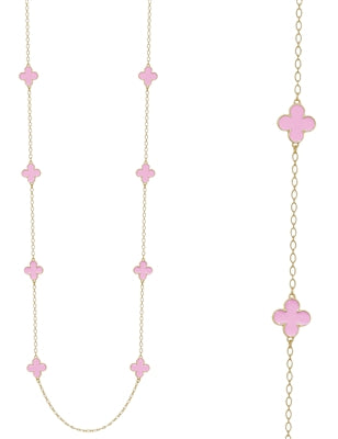 Clover Station Necklace WHAT'S HOT