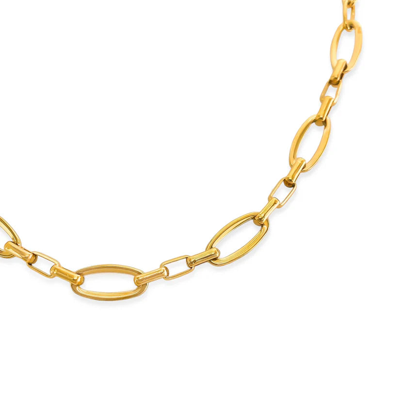Bold Paperclip Chain Necklace