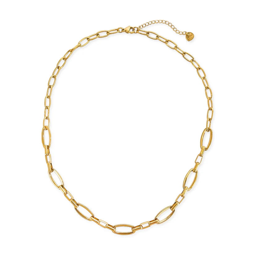 Bold Paperclip Chain Necklace