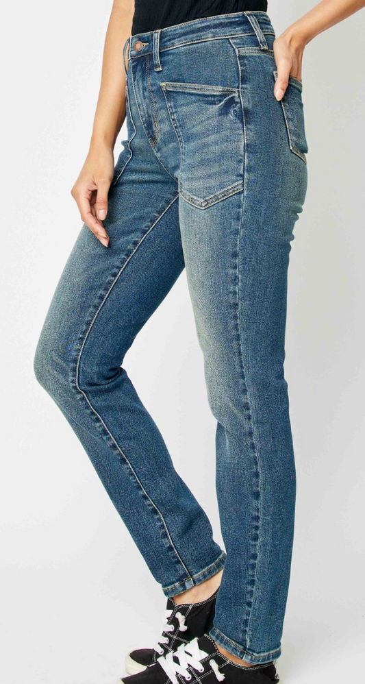 High Waist Classic Relaxed Jeans Judy Blue