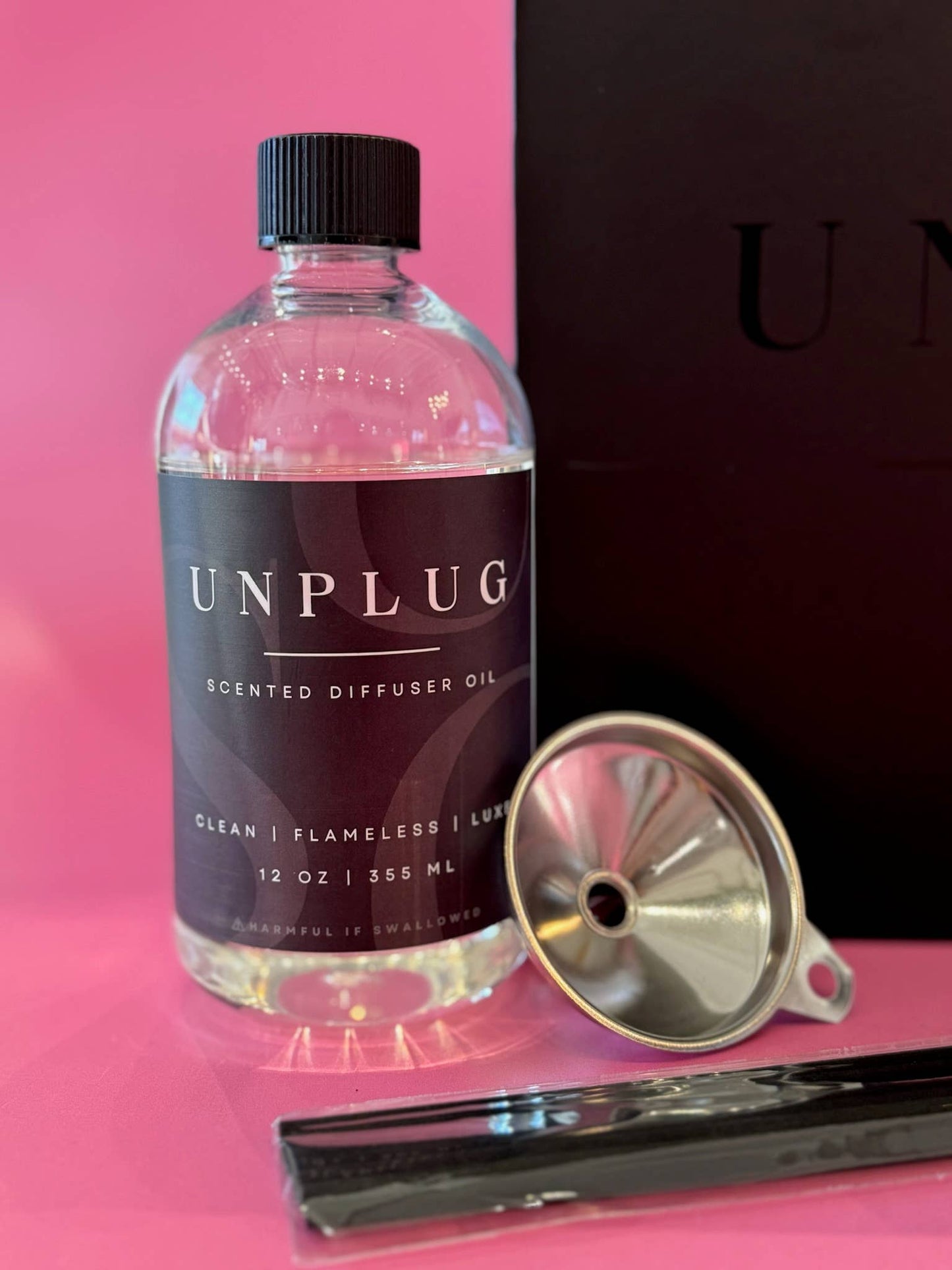 Luxe Reed Diffuser I Oil Diffuser Set Unplug Soy Candles
