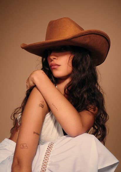 Disco Cowgirl Temporary Tattoo Pack INKED by Dani