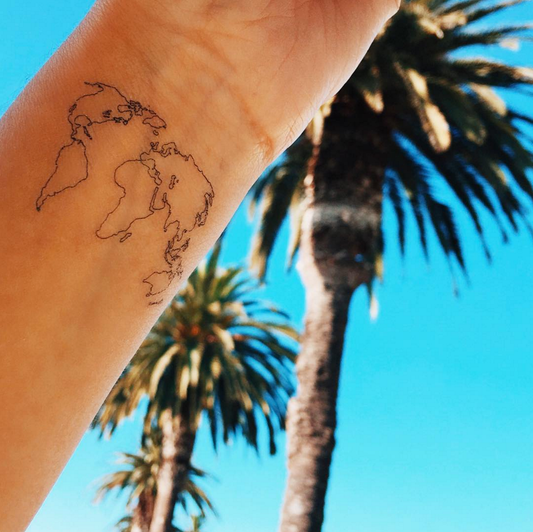 Destination Temporary Tattoo Pack INKED by Dani