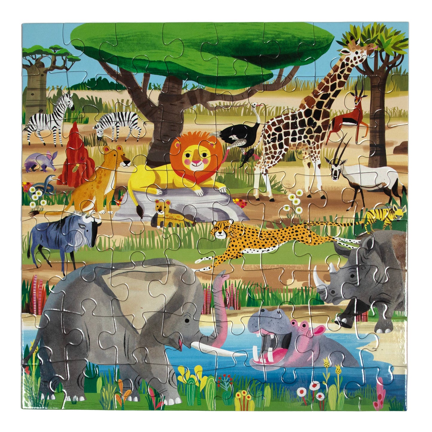 Savanna 64 Piece Puzzle eeBoo