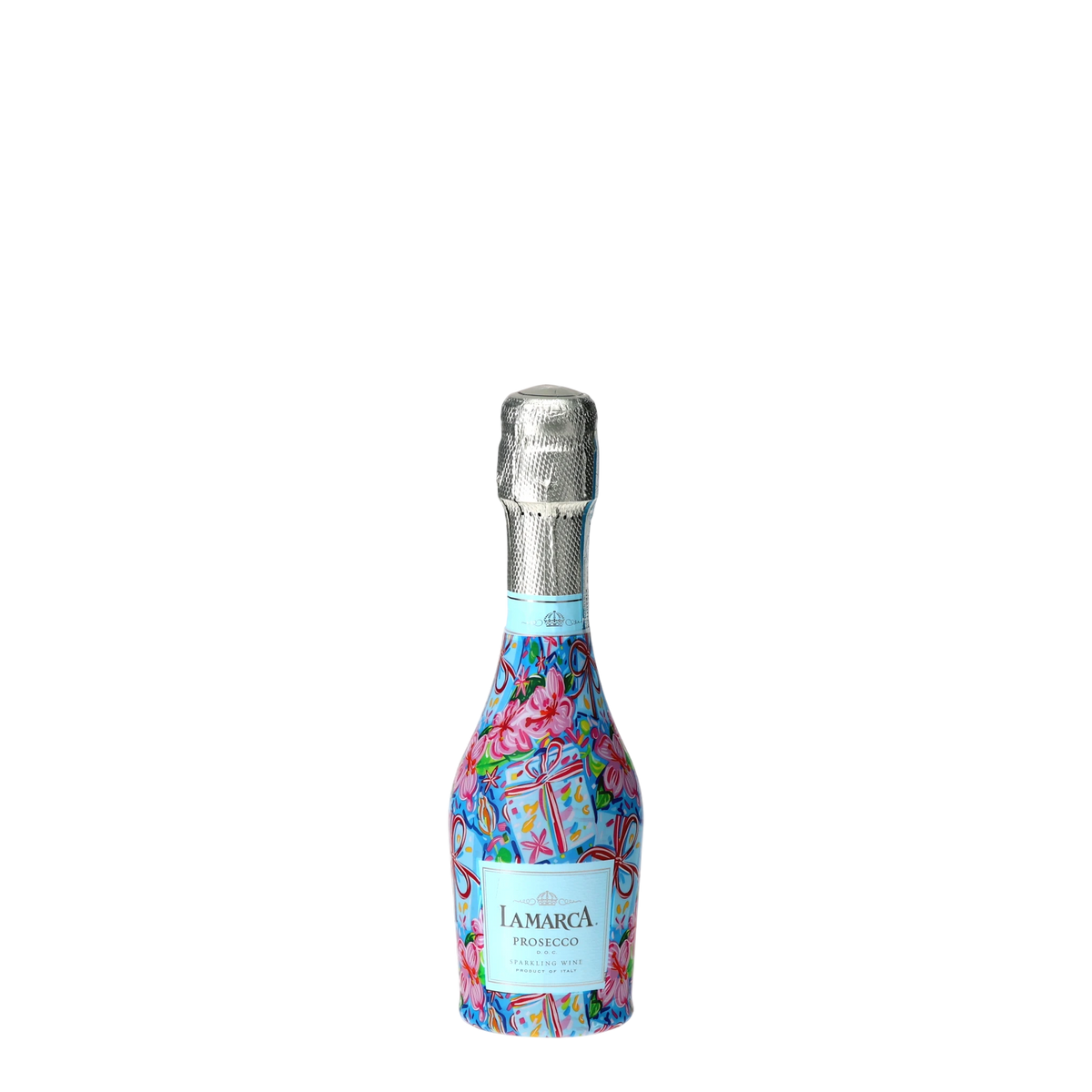 Beau Bottles Happy Birthday Brushed Presents - MINI Prosecco Collection - Set of 6 (Wraps Only)
