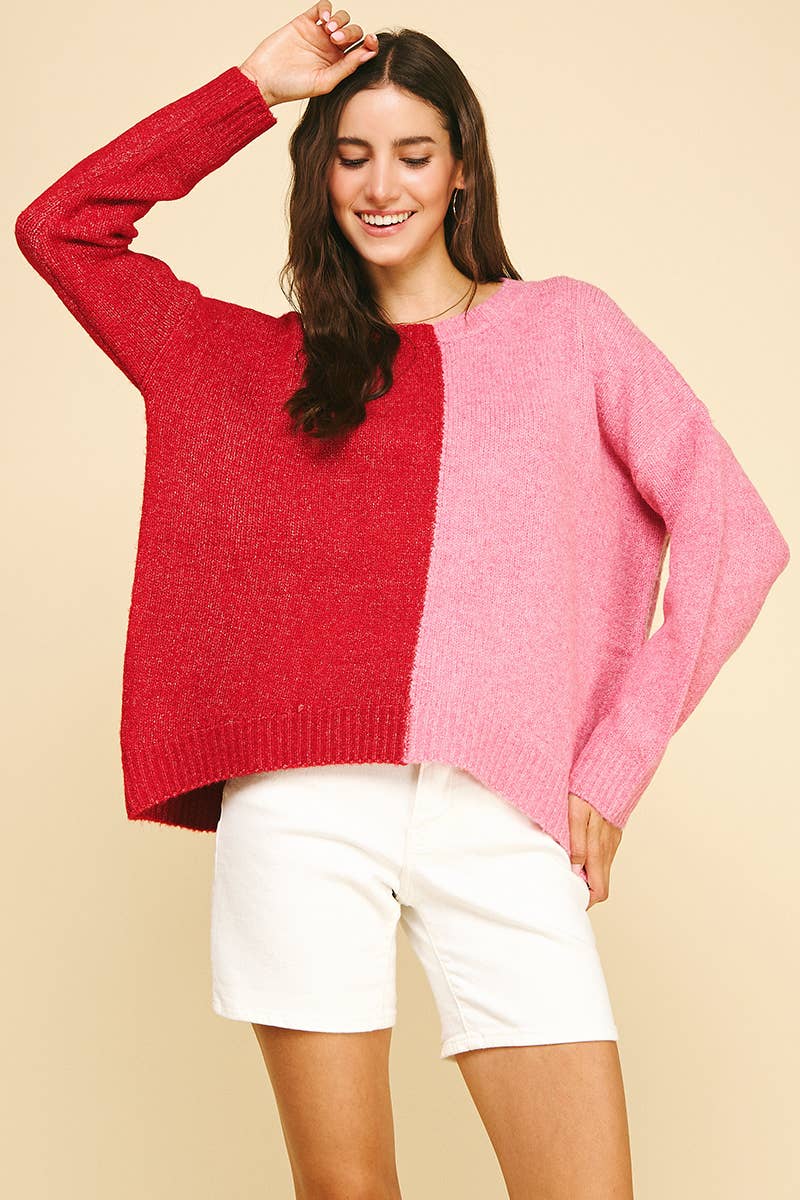 COLORBLOCK SWEATER