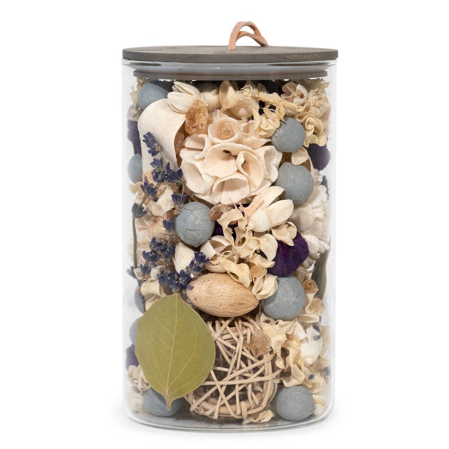 Amber Lavender Potpourri Jar Andaluca