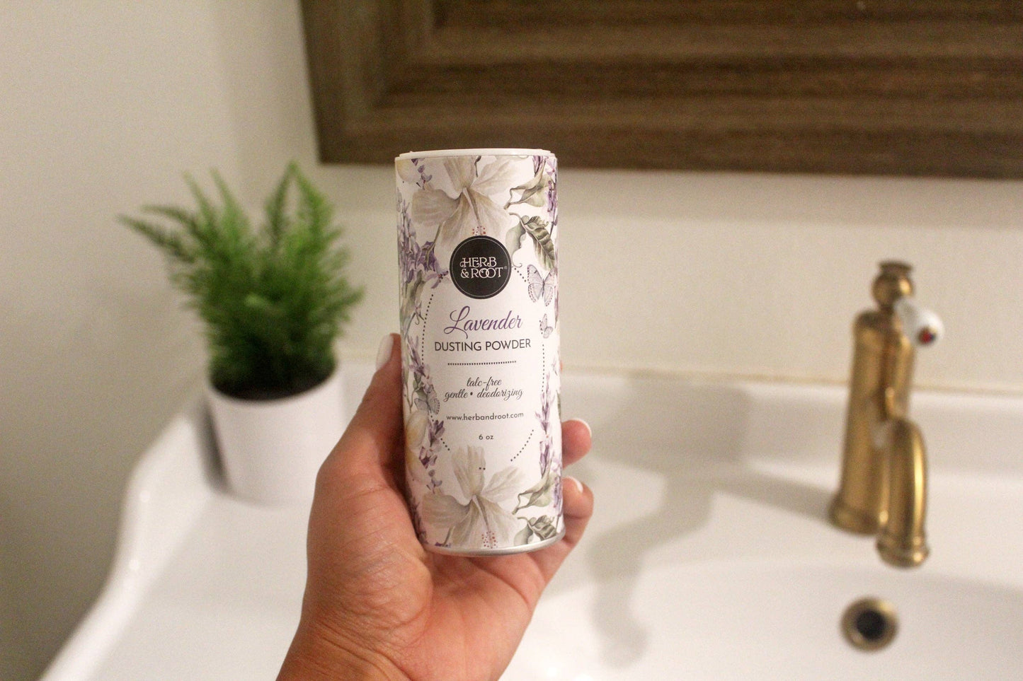 Lavender Dusting Powder Herb & Root