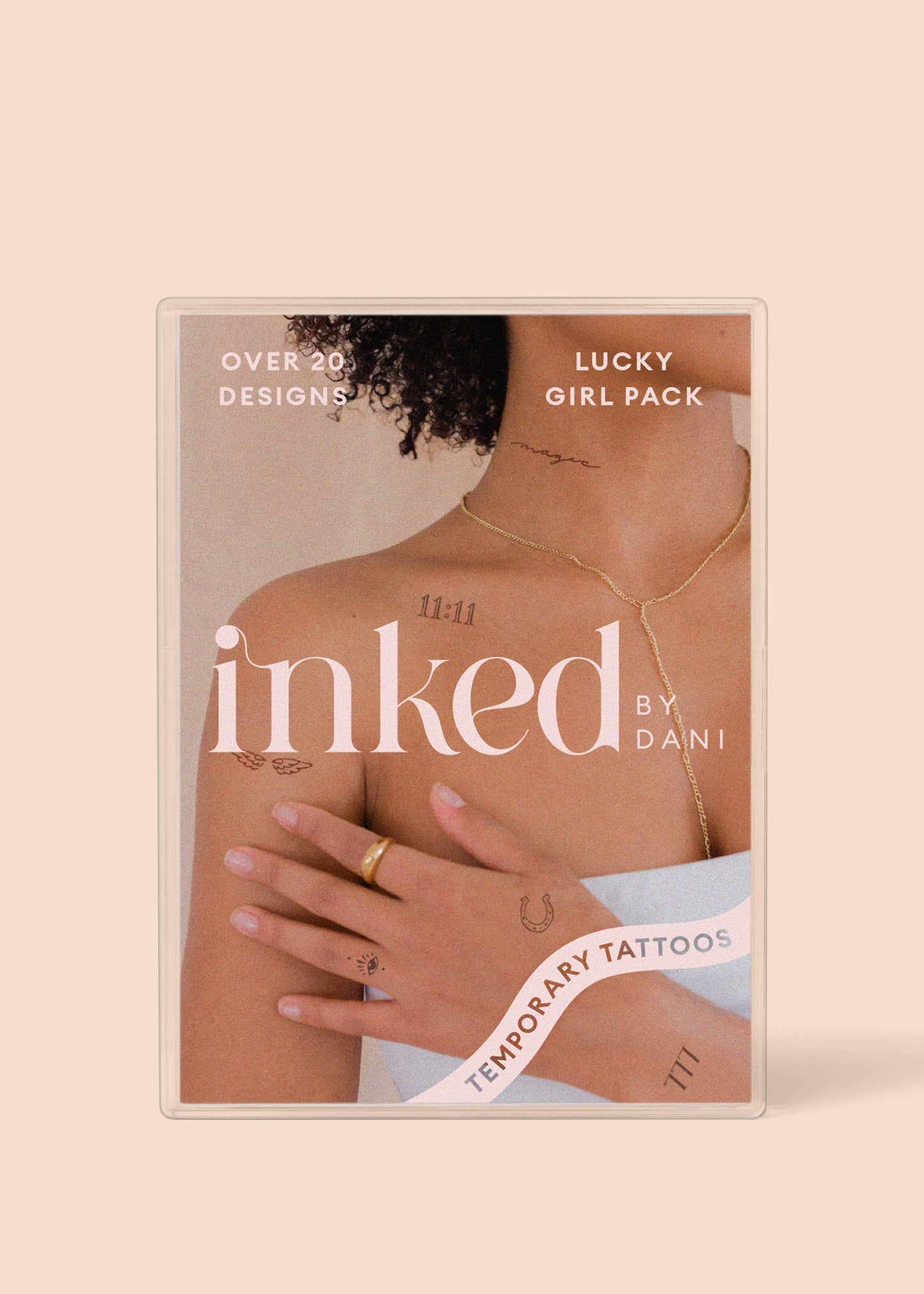 Lucky Girl Temporary Tattoo Pack INKED by Dani