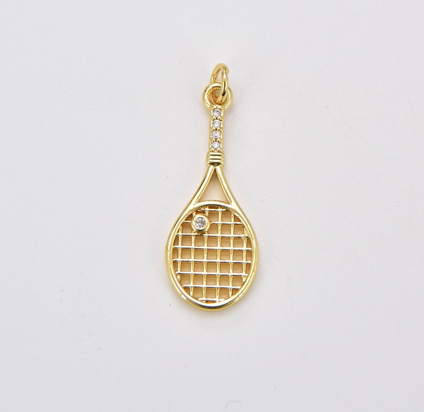 Tennis Racket Charm Beads Creation