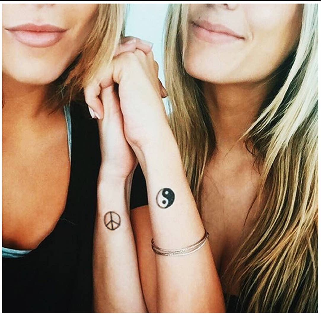 Black and White Temporary Tattoo Pack INKED by Dani