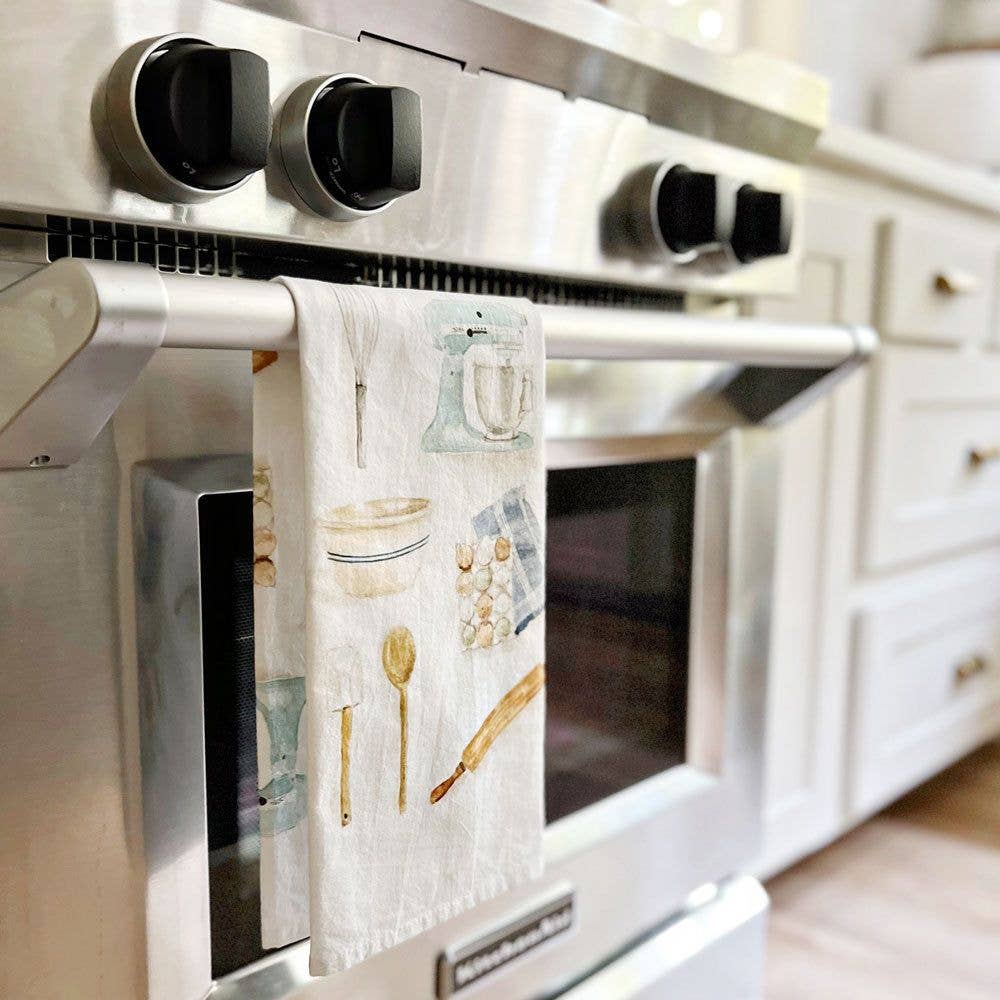Baking tea towel emily lex studio