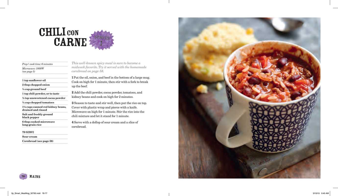 Meal in a Mug by Denise Smart