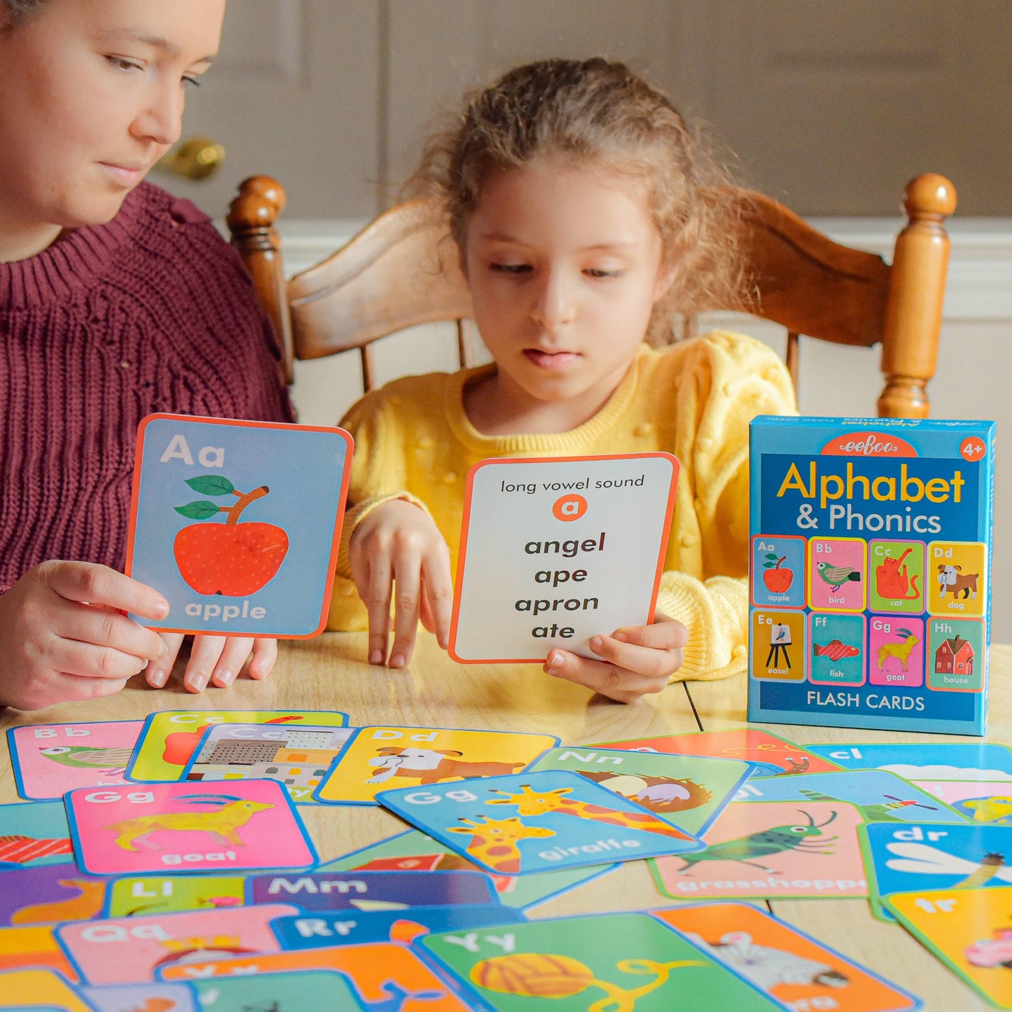 Alphabet and Phonics Flash Cards eeBoo