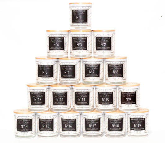 Luxe Collection Printed Soy Candle Unplug Soy Candles