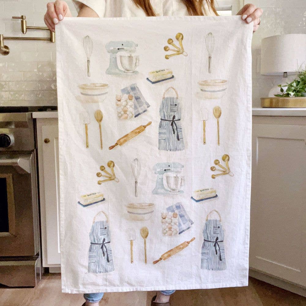 Baking tea towel emily lex studio