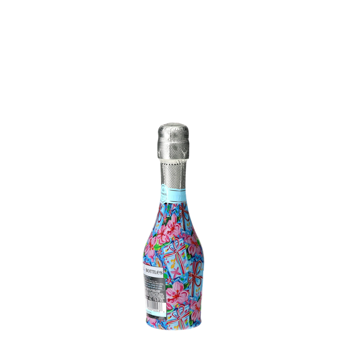 Beau Bottles Happy Birthday Brushed Presents - MINI Prosecco Collection - Set of 6 (Wraps Only)