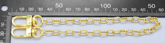 Texture Bag Charm Gold Filled Purse Chain DIY Handbag Charm