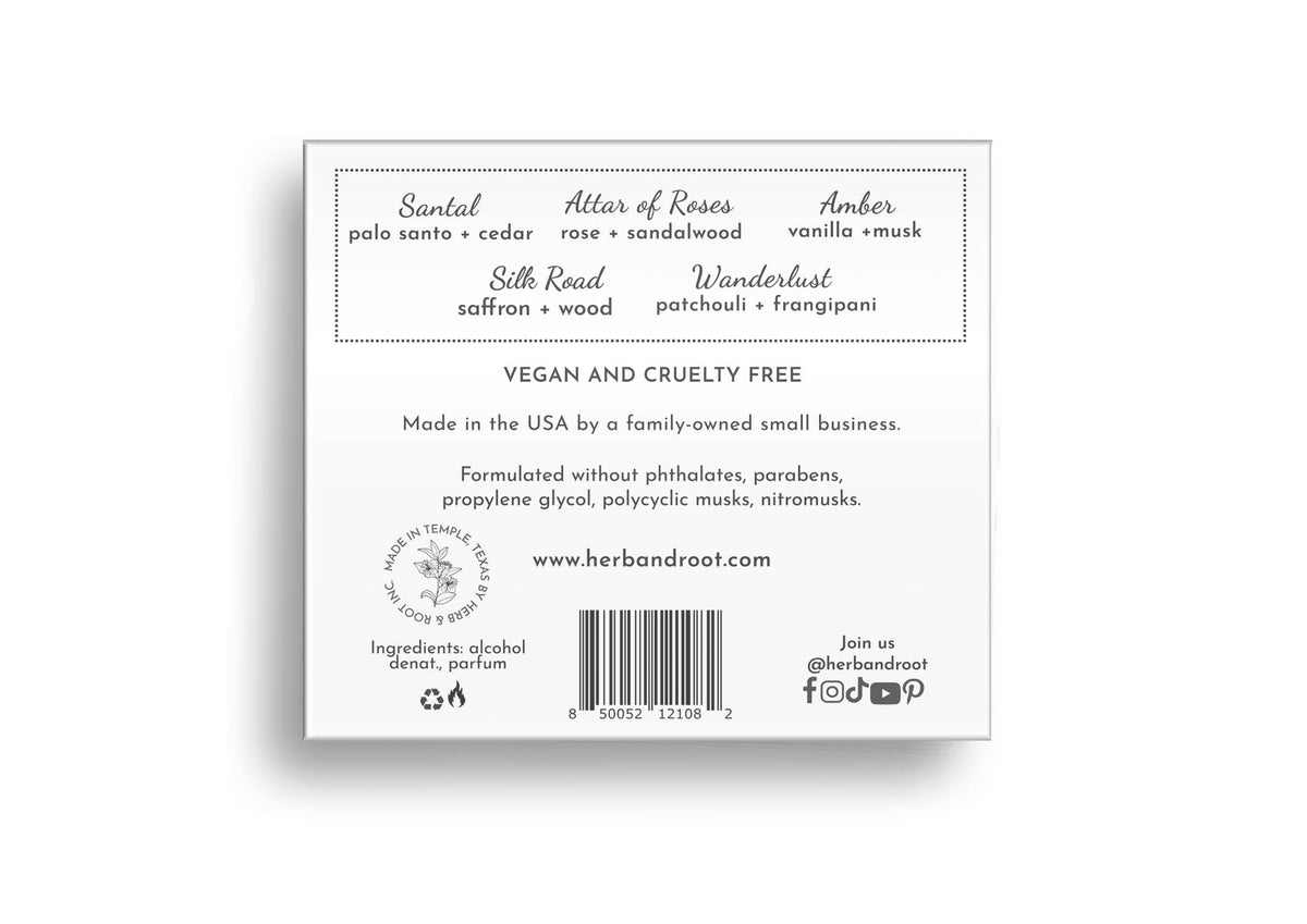 Perfume Discovery Set by Herb & Root Herb & Root