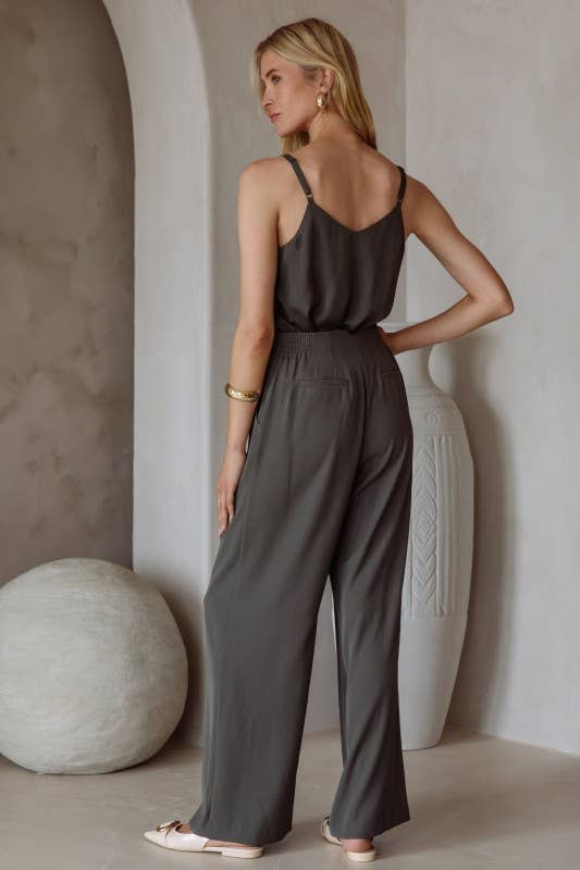 Recycled Wide Leg Pants