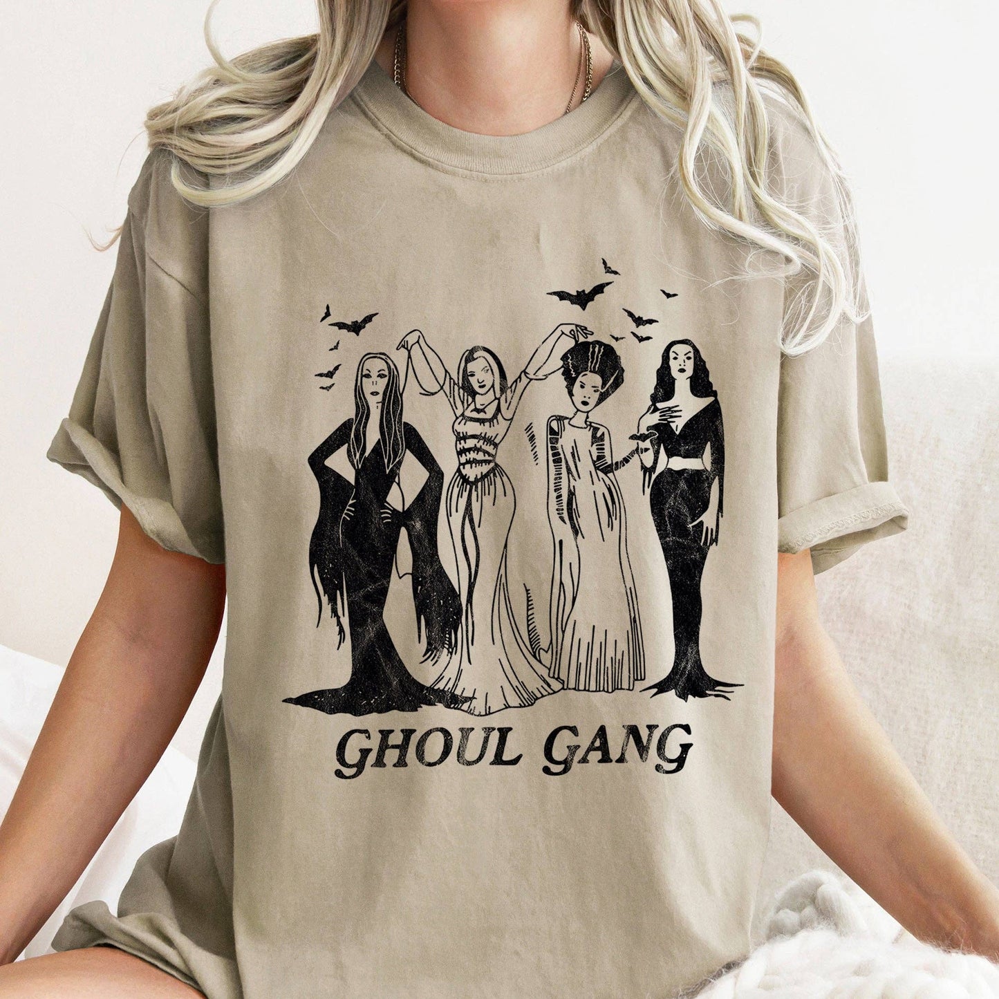 Ghoul Gang Retro Halloween T-shirt