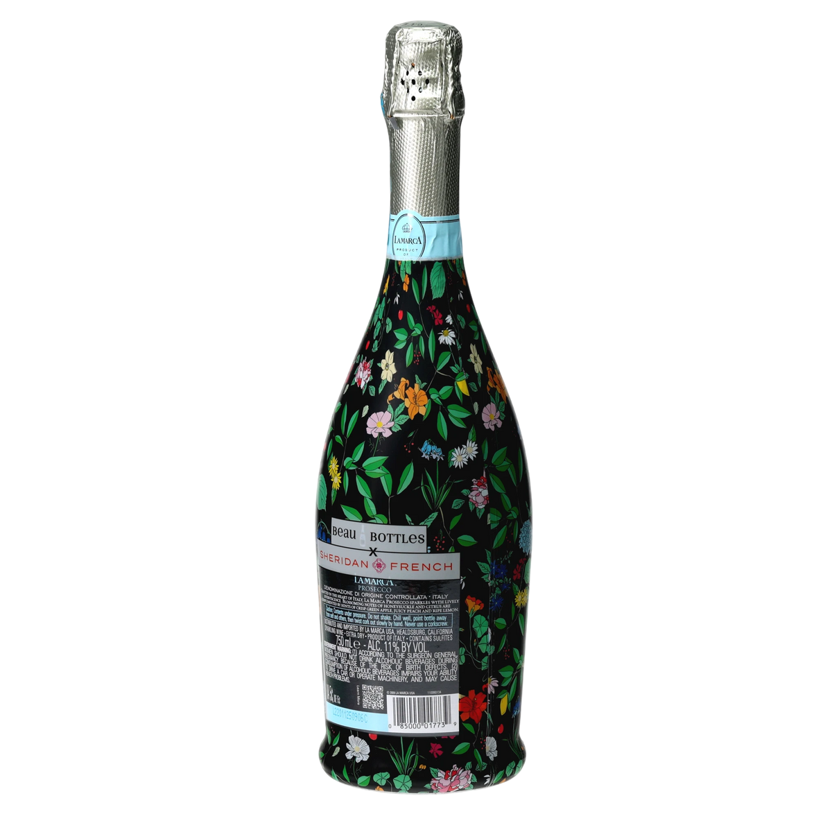 Beau Bottle x Sheridan French Collection - Onyx Wildflower - Prosecco Collection
