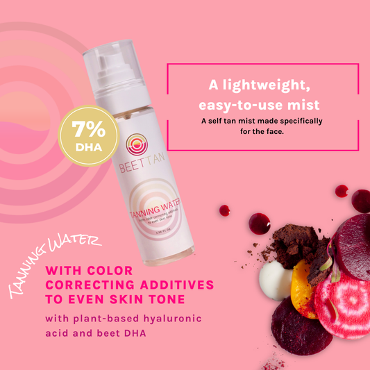 Tanning Water (Mist for Face & Chest) Beettan LLC