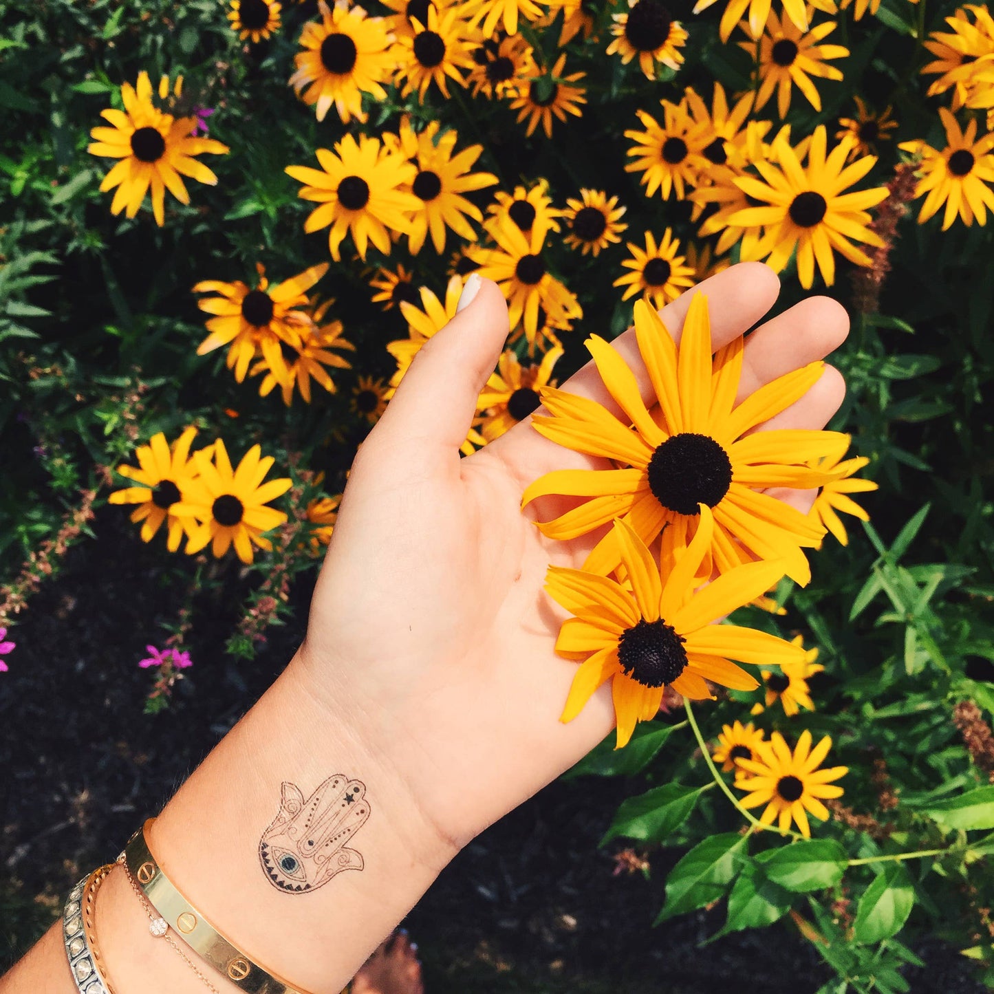 Black and White Temporary Tattoo Pack INKED by Dani